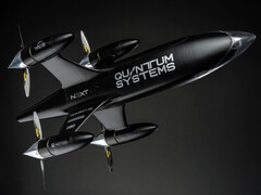 A Porsche által támogatott Quantum Systems cég Apex nevű drónja.