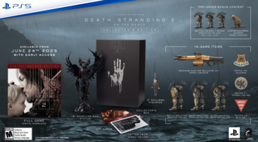 Death Stranding 2 előrendelhető kiadások (Kép forrása: Kojima Productions X account)