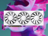 Az XFX Swift Radeon RX 9070 OC 2,7 GHz-es boost órajelet élvez. (Kép forrása: XFX, Unsplash, szerkesztve)