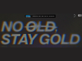 A Sega Universe "No Old Stay Gold" szlogenje a képen