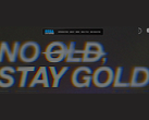 A Sega Universe "No Old Stay Gold" szlogenje a képen