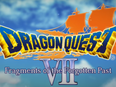 A Dragon Quest VII logója a képen (kép forrása: Nintendo)