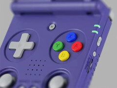 Az Anbernic RG34XX SP az Indigo kivitelben. (Kép forrása: Anbernic)