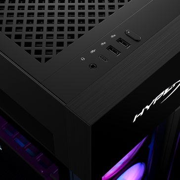 HP Omen Max 45L elülső I/O