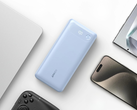 Anker Power Bank (20K, 87W, beépített USB-C kábel) ködös kék színben