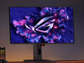 Az Asus ROG Strix OLED XG27UCDMG (a képen) a Samsung által gyártott QD-OLED panellel rendelkezik. (Kép forrása: Asus)