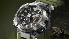 A Casio bemutatja a csúcsmodell MR-G Frogman MRG-BF1000RG búvárórát Goliath béka motívummal. (Kép forrása: Casio)