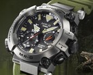 A Casio bemutatja a csúcsmodell MR-G Frogman MRG-BF1000RG búvárórát Goliath béka motívummal. (Kép forrása: Casio)