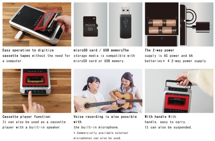 A Kenko Tokina KR-019CR úgy működik, mint egy klasszikus hordozható magnó, USB-C tápegység támogatással és MP3 exportálási képességgel modernizálva. (Kép forrása: Kenko Tokina)