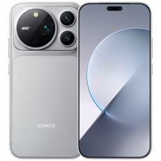 Az Honor Magic9 Pro Max ezüst színben