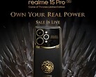 A Realme 15 Pro Game of Thrones Limited Edition már megvásárolható Indiában. (Kép forrása: Realme)