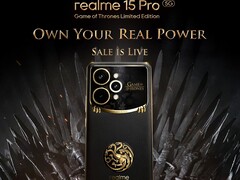 A Realme 15 Pro Game of Thrones Limited Edition már megvásárolható Indiában. (Kép forrása: Realme)
