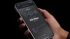 A Starlink letöltési sebessége növekszik. (Kép forrása: SpaceX)