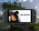 Final Fantasy 16 egy Switch 2 konzolon (Kép forrása: Square Enix, Nintendo of America, szerkesztés)