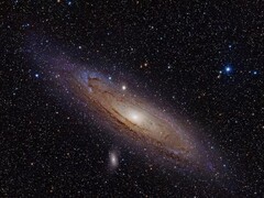 A hiányzó közönséges anyagot először a kutatók fedezték fel. (Kép forrása: Adam Evans képe az Andromédáról Galaxy)