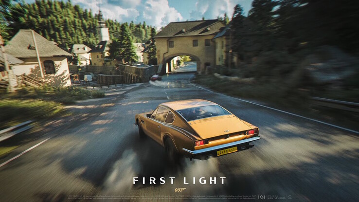 Egy James Bond-cím nem lenne teljes egy izgalmas autós üldözés nélkül. (Kép forrása: IO Interactive)