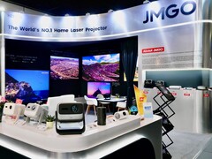 A JMGO standja az IFA 2025 kiállításon. (Kép forrása: JMGO via PR Newswire)