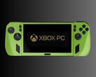 Új Xbox kézi konzol Xbox PC logóval (Kép forrása: Microsoft Gaming)