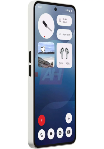 Nothing Phone (3a) design (kép forrása: Android Headlines)