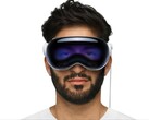 Apple A Vision Pro EyeSight funkció a fejhallgató elülső részén mutatja a felhasználó szemét. (Kép forrása: Apple)