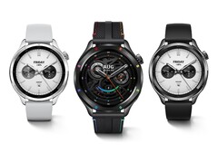 A Xiaomi Watch S4 (a képen) 47,3 mm-es tokkal rendelkezik, de hamarosan kap egy kisebb változatot. (Kép forrása: Xiaomi)