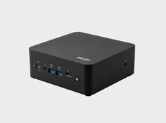 Az új MSi Cubi NUC AI+ 2MG mini PC az Intel Lunar Lake processzorait használja. (Kép forrása: MSI)