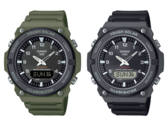 A Casio megjelentette az AQ-S820W-1AV (jobbra) és az AQ-S820W-3BV (balra) órákat Európában. (Kép forrása: Casio)