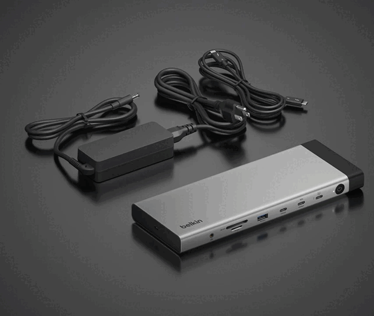 A Belkin új, 14-in-1 Thunderbolt 5 dokkolója.