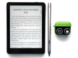 Boox Go 6 II, InkSense Plus érintőceruzával és Tappy-vel.