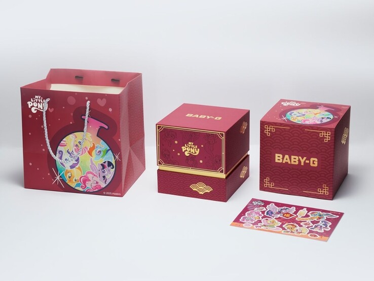 A Casio G-Shock Baby-G x My Little Pony BA-110XMLP25-7PFUN óra. (Kép forrása: Casio)