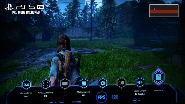 Digital Foundry PS5/PS5 Pro VRR stuttering teszt (Kép forrása: screenshot, Digital Foundry YouTube)
