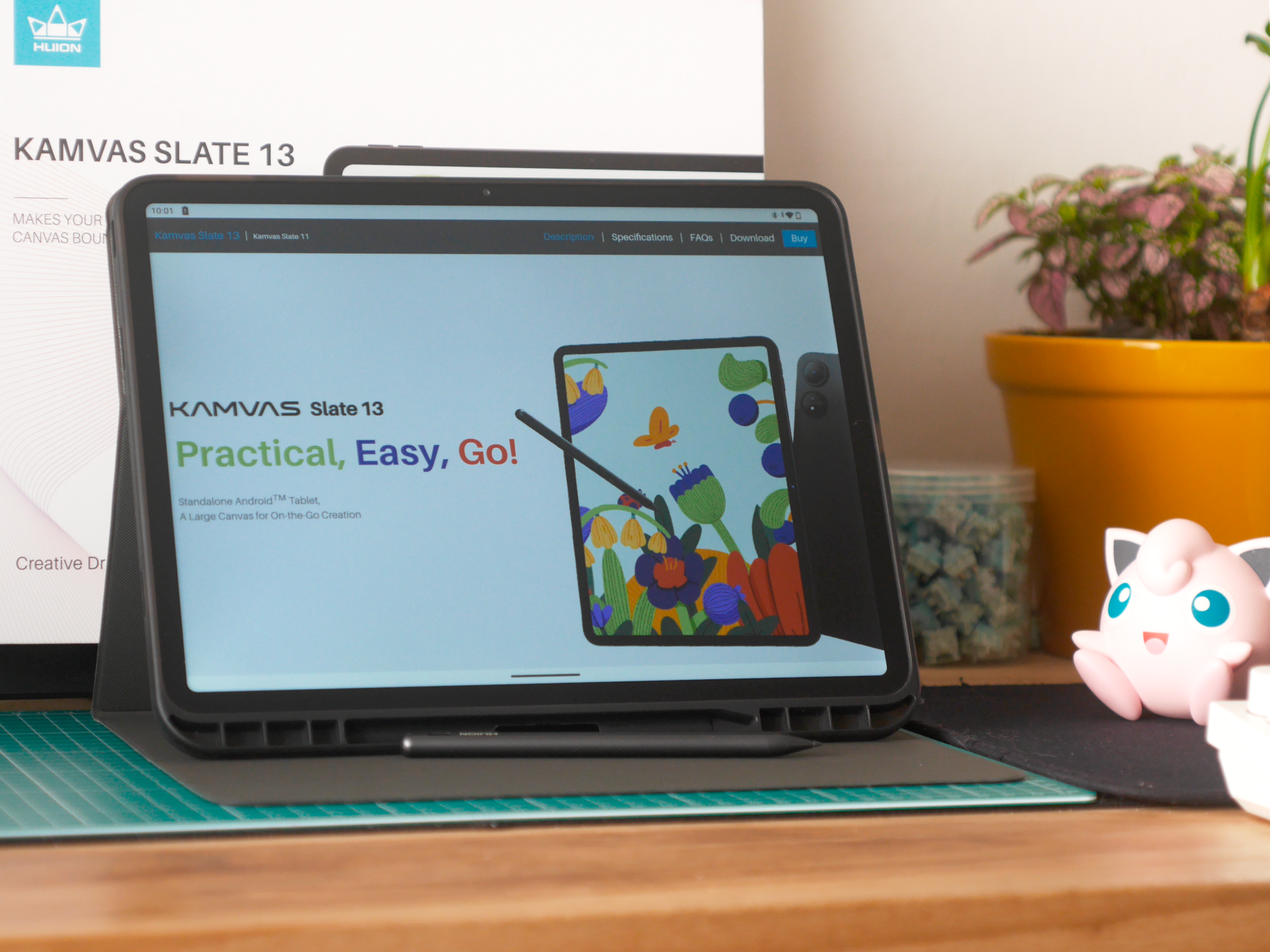 Huion Kamvas Slate 13 kezek felülvizsgálata