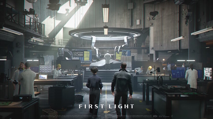 A 007 First Light játékosai ellátogathatnak Q laboratóriumába, ahol hasznos kémeszközök és járművek prototípusai készülnek. (Kép forrása: IO Interactive)