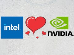 A jövőbeni Intel asztali és mobil processzorok teljesen kiválthatják az Arc iGPU-kat az Nvidia megoldásai javára. (Kép forrása: Intel, Nvidia, Unsplash, Pixabay)