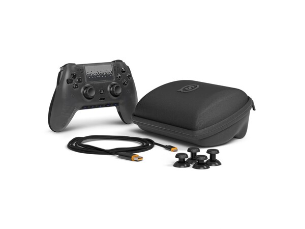 A Scuf Omega további tartozékokkal, többek között egy tokkal érkezik.