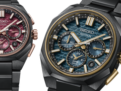 A képen a zöld Seiko HAB009J és a bordó HAB010J látható.