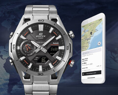 A Casio Edfice Sospensione ECB-2300YD-1A órája (a képen) Japánban jelent meg. (Kép forrása: Casio)