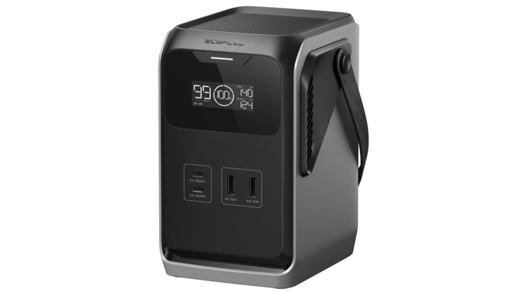 Az EcoFlow Trail 200 DC (192 Wh) hordozható erőmű. (Kép forrása: EcoFlow)