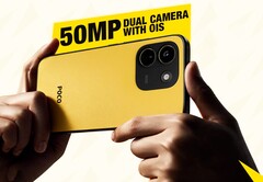 A Poco X8 Power 10 000 mAh-s akkumulátort rejt a szemet gyönyörködtető sárga házában.