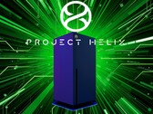 A Project Helix Xbox konzol bannere látható