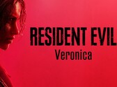 A Capcom Resident Evil Veronica remake-jének hivatalos promóciós kulcsgrafikája és címbrandingje.