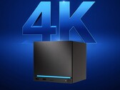 A Valve Steam Machine 4K-s háttér előtt