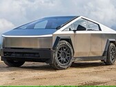 Egy elektromos Tesla Cybertruck (Kép forrása: Motor Trend)