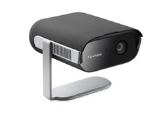 A Viewsonic M1 Max hordozható projektor képes telefonokat tölteni és videókat streamelni a Google TV-ről. (Kép forrása: Viewsonic)