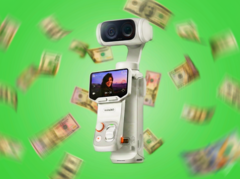 A fehér Insta360 Luna Ultra.
