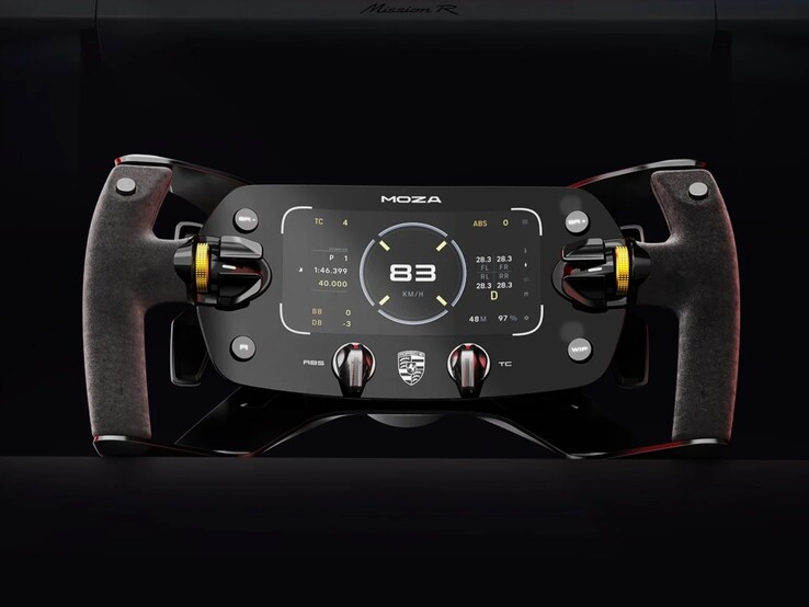 Porsche Mission R replika kormánykerék. (Kép forrása: Moza)