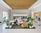 A houstoni Advanced Manufacturing Center előcsarnoka