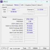 CPU-Z memória