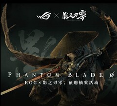 A Phantom Blade Zero és a ROG együttműködését bemutató promóciós kép