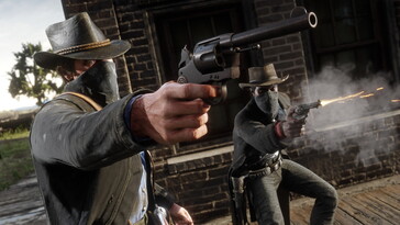 Arthur Morgan és Lenny Summers a Red Dead Redemption 2-ben.